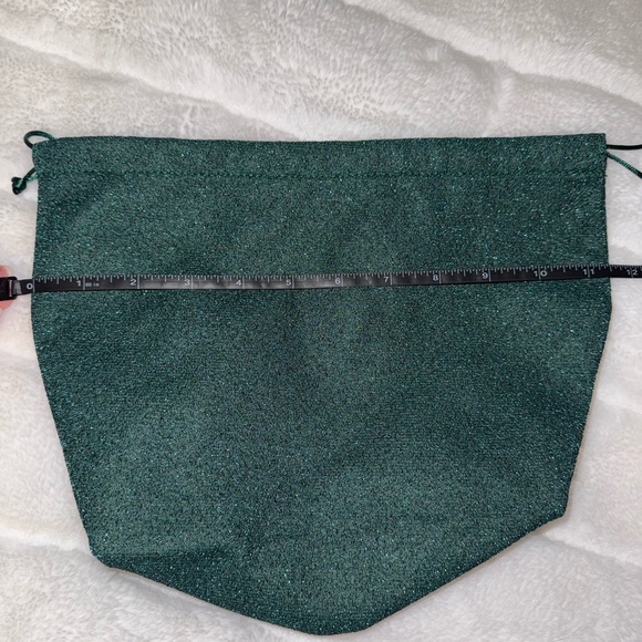 Dark Green Drawstring Pouch - Picture 8 of 8